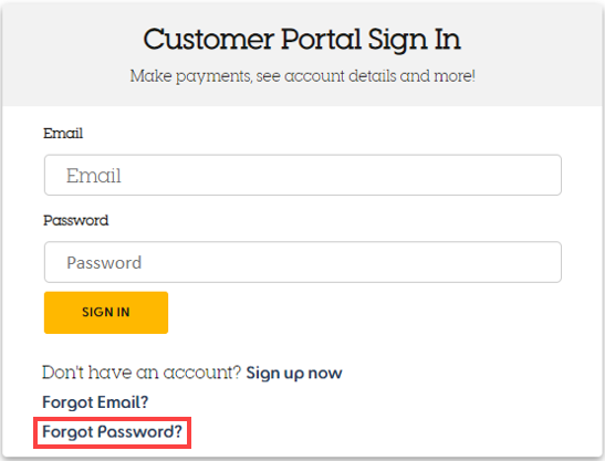 A screenshot of a login form Description automatically generated