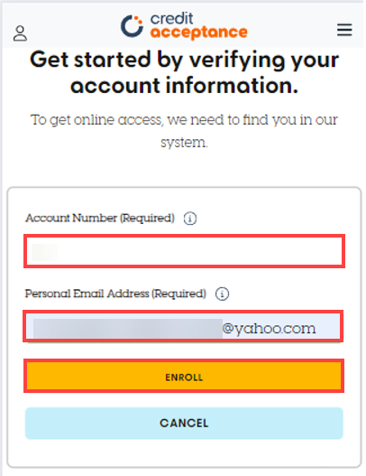 A screenshot of a login form Description automatically generated