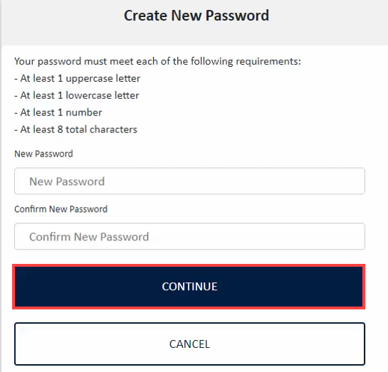 A screenshot of a login page Description automatically generated