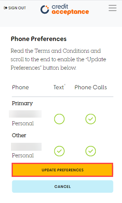 A screenshot of a phone Description automatically generated