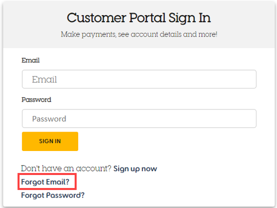 A screenshot of a login form Description automatically generated