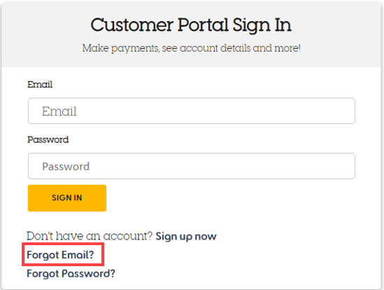 A screenshot of a login form Description automatically generated