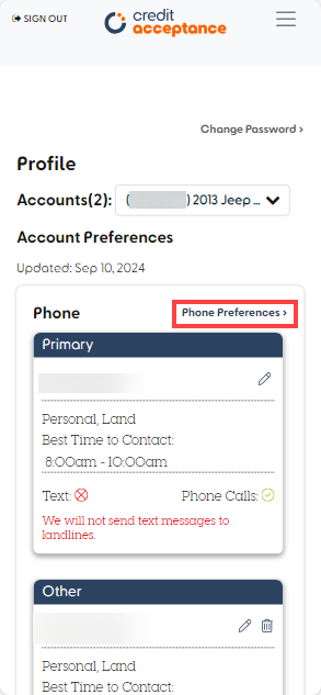 A screenshot of a phone Description automatically generated